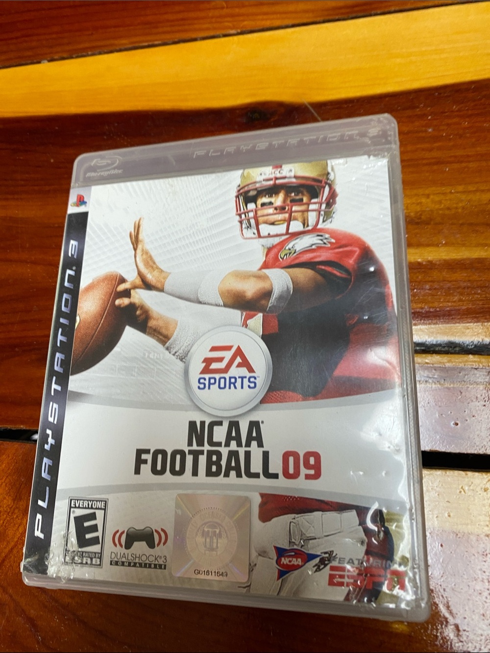 NCAA Football 09 PlayStation 3 Game - White & Red